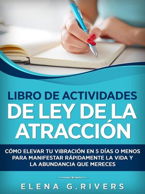 cover image of Libro de actividades de la ley de la atracción